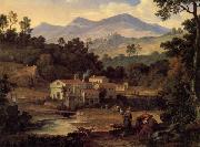 Joseph Anton Koch The Monastery of St.Francis in the Sabine Hills,Rome oil painting picture wholesale